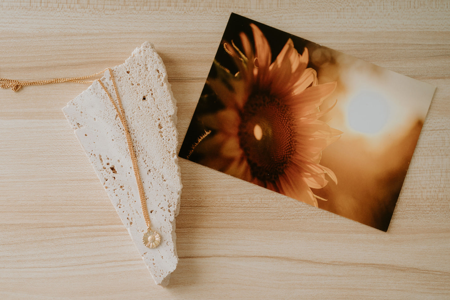 Sunflower Necklace